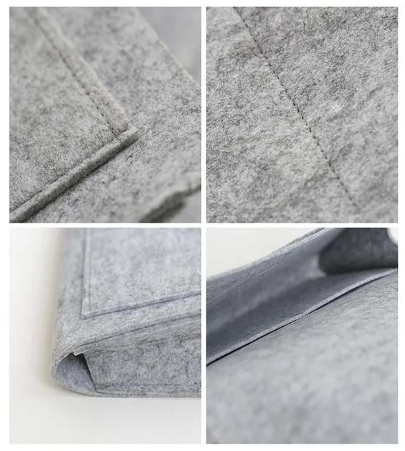 Felt Bedside & Sofa Storage Organizer – Dorm, Bedroom, or Living Room Caddy