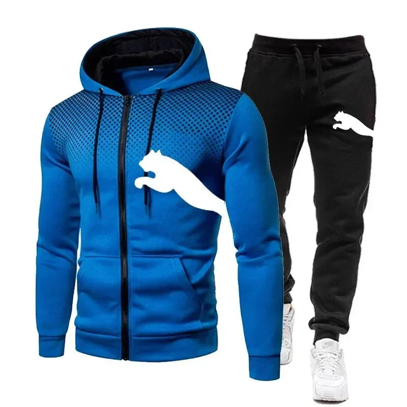 Men’s Hoodie & Jogger Set – Designer Streetwear Tracksuit | UnivibeShop