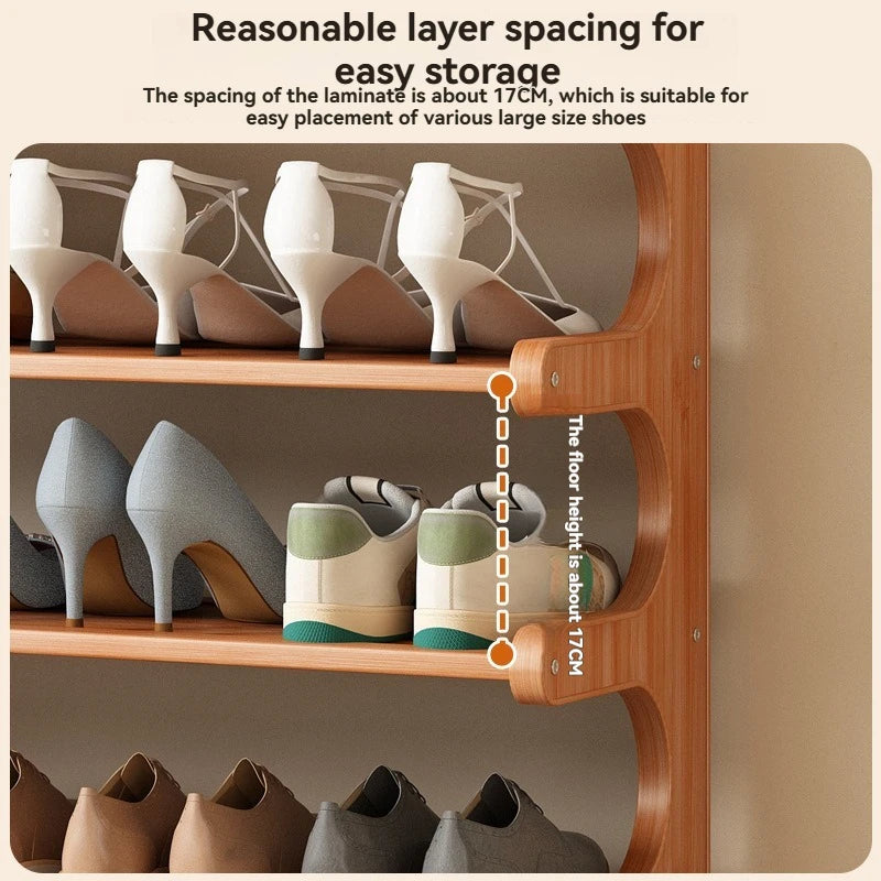 Wooden Shoe Rack