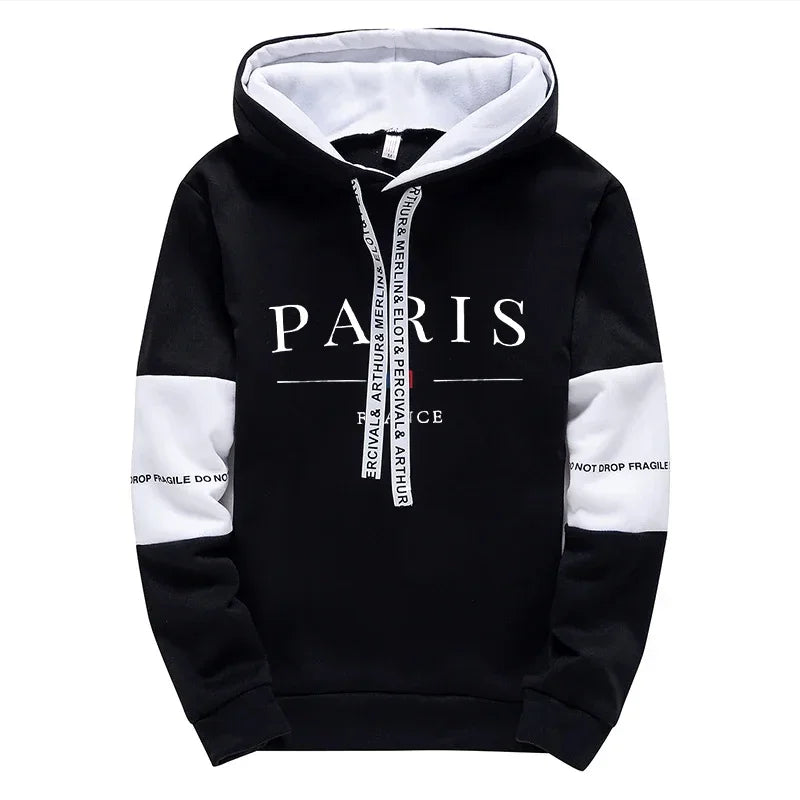 Paris Hoodie & Jogger Set – Men’s Casual Sportswear Tracksuit | UnivibeShop