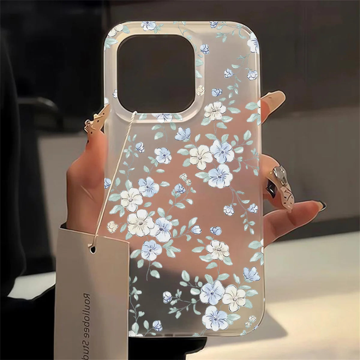 Transparent Matte TPU Shockproof Case for iPhone