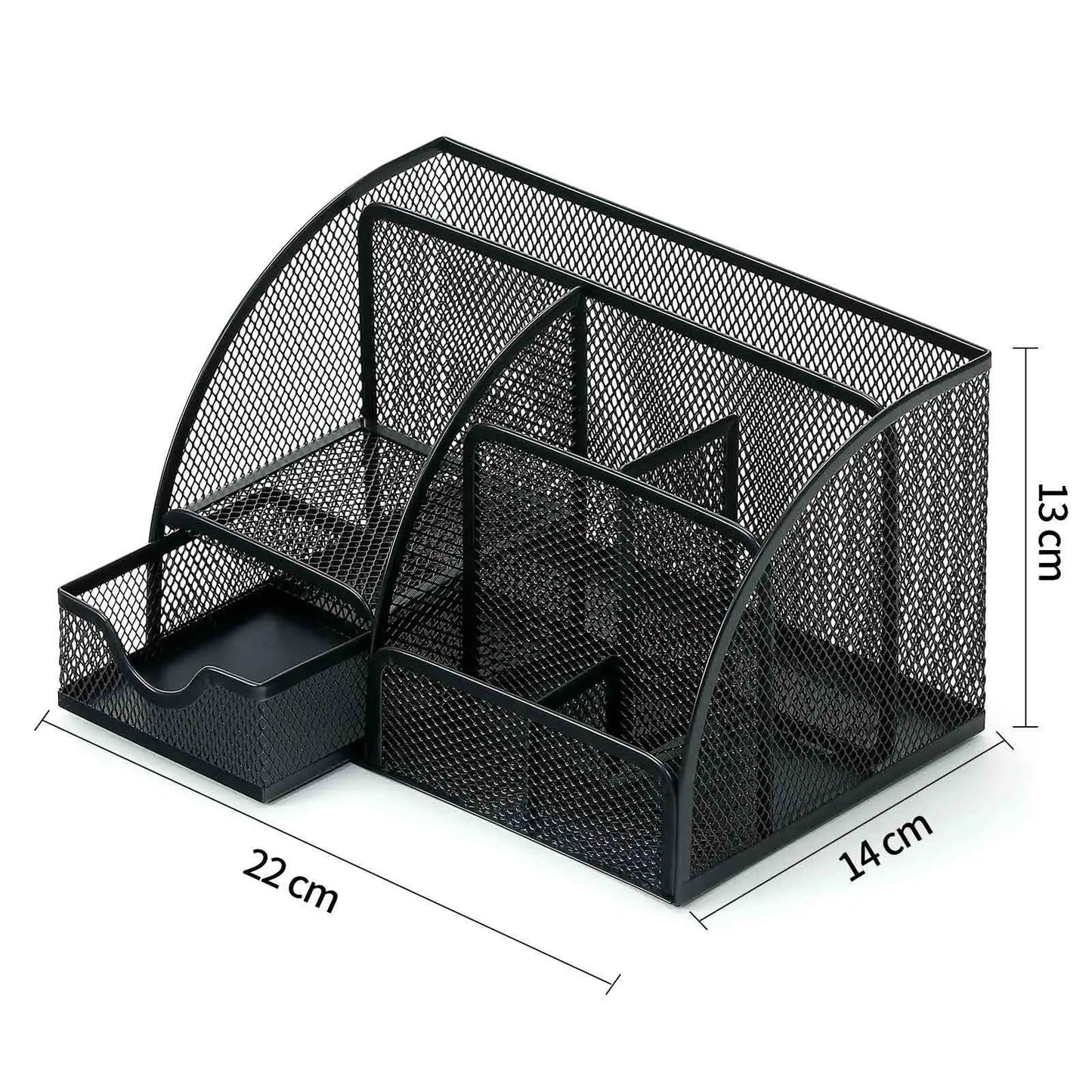 Large Capacity Metal Pen Holder