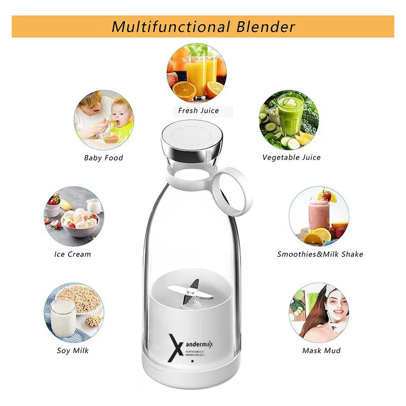 Mini Portable Electric Juicer