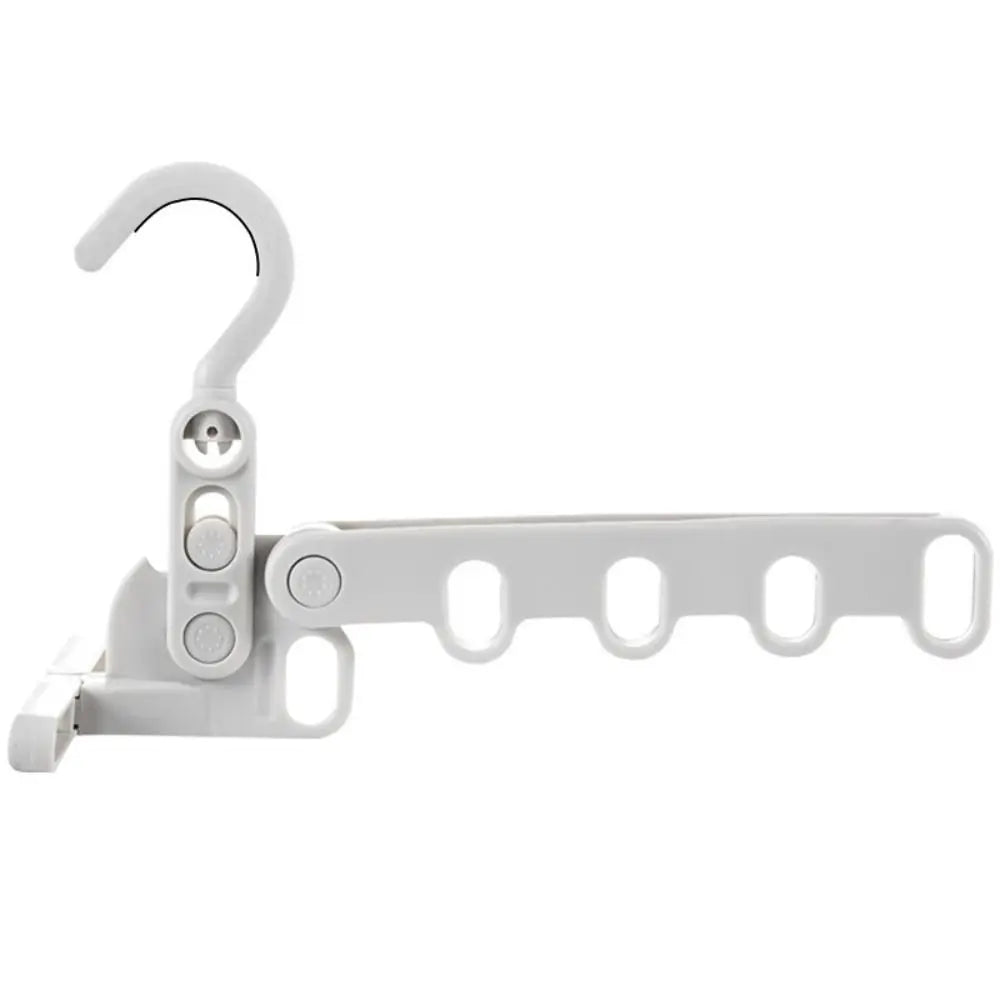 Foldable Five-Hole Portable Clothes Drying Rack