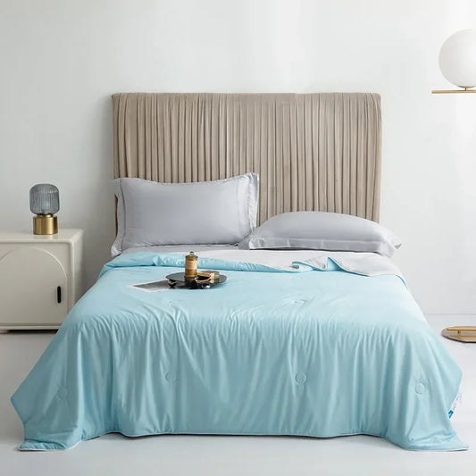 Transform your dorm or bedroom with this cozy and stylish Soft Blue Twin Bedding Set. Designed for comfort and elegance, this 3-piece set includes a plush comforter and two matching pillow shams to refresh your space instantly.

✨ Key Features:
- Set Includes: 1 twin comforter + 2 pillow shams
- Premium Comfort: Soft microfiber material for a cozy night’s sleep
- Elegant Design: Light blue color adds calm and charm to your room
- Easy Care: Machine washable for everyday convenience
- Perfect for Dorms: Idea