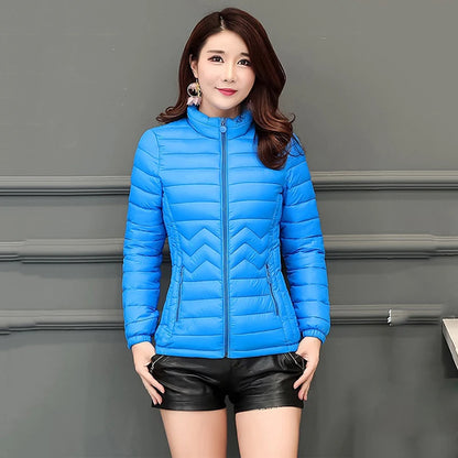 UniVibe Cotton-Padded Winter Jacket – Lightweight Warm Coat