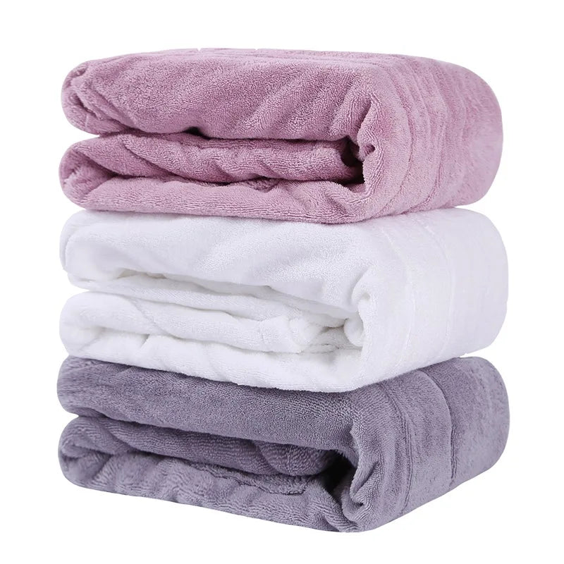Bathrobe Men Winter Cotton Towel