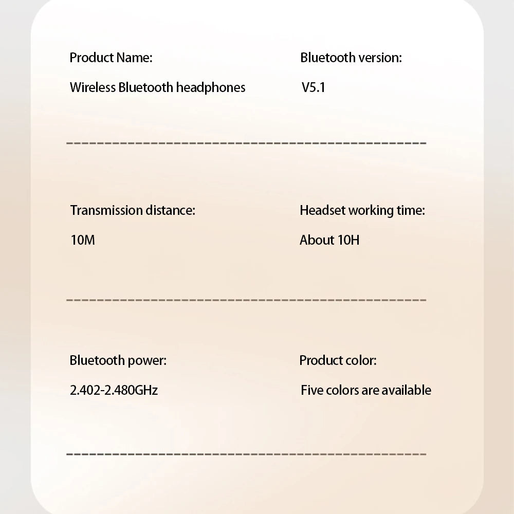 P9 Wireless Bluetooth Headset – Noise Cancelling, Gaming & Outdoor Sports Headphones with Mic