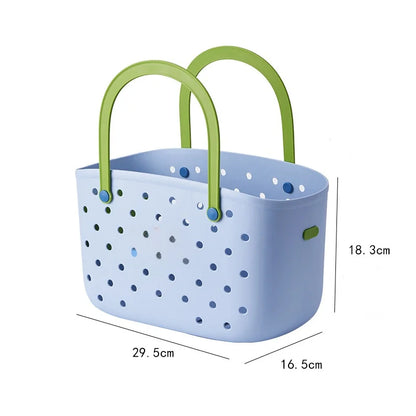 Student Dorm Wash Basin Set – Multi-Purpose Plastic Bowl for Bathing, Laundry & Dorm Use
