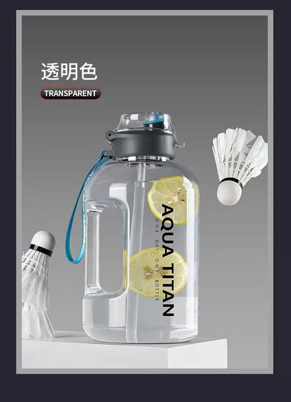 1700ML Large-Capacity Sports Water Bottle – Leakproof, BPA-Free, Portable Fitness Jug