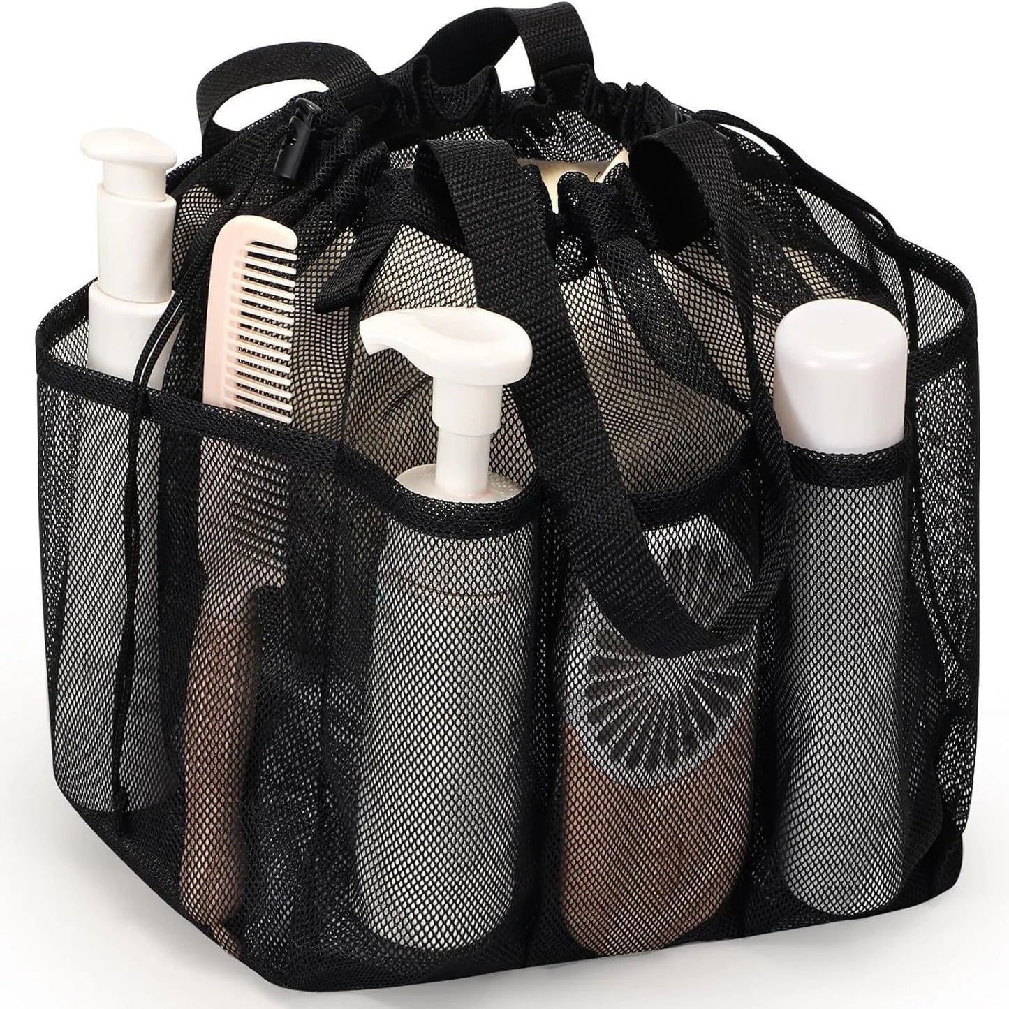 UniVibe Mesh Shower Caddy Portable Dorm Room & Travel Organizer