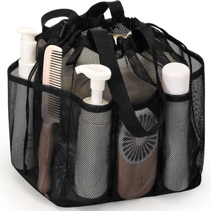 UniVibe Mesh Shower Caddy Portable Dorm Room & Travel Organizer