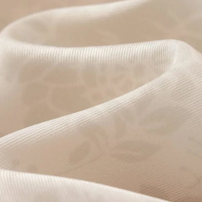 Floral Print Blazer & Pants Two-Piece Suit – Beige with Red Accents | UniVibe Shop