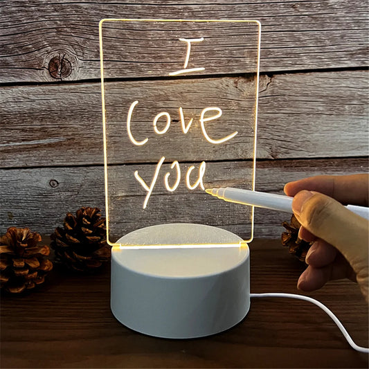 Personalized LED Acrylic Message Board
