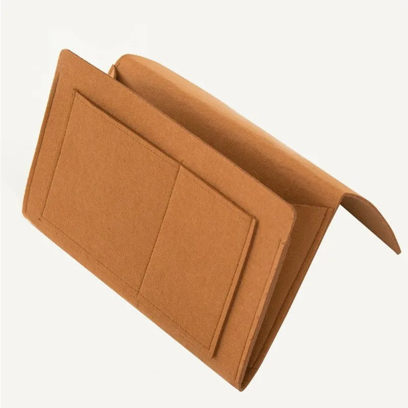 Felt Bedside & Sofa Storage Organizer – Dorm, Bedroom, or Living Room Caddy