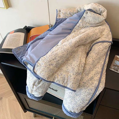 UniVibe Cotton Fall/Winter Coat Soft Crushed Splice Design