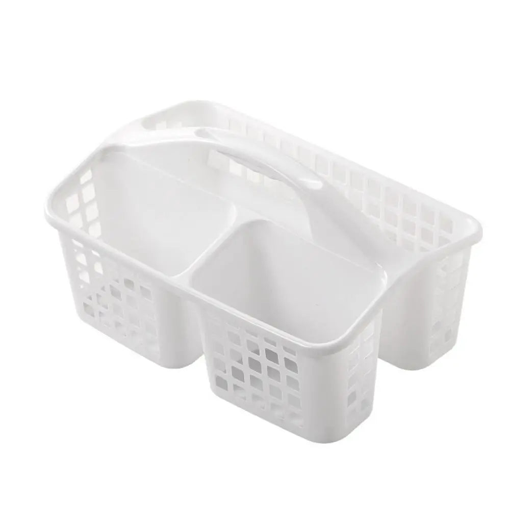 Multi-Purpose Plastic Storage Basket – Foldable, Portable & Durable for Dorms, Bathrooms, & Laundry