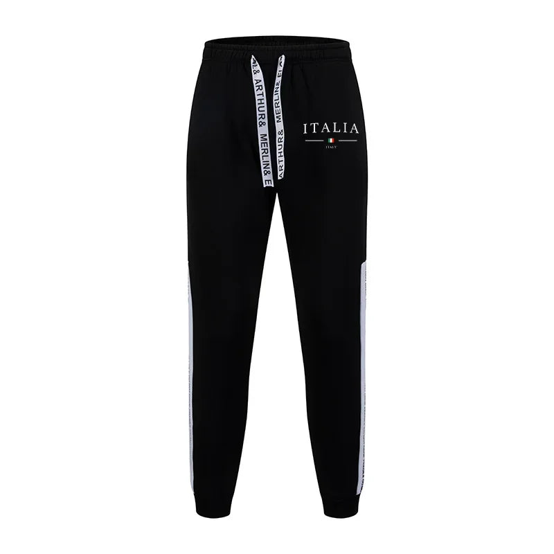 Mens Tracksuit Outdoor Quality Autumn Winter Simple Casual Sports Hooded Single Sweatshirts And Sweatpant Comfort Sports Fitness