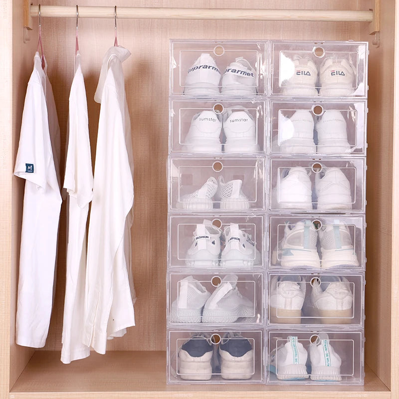 Transparent Dustproof Shoe Storage Box