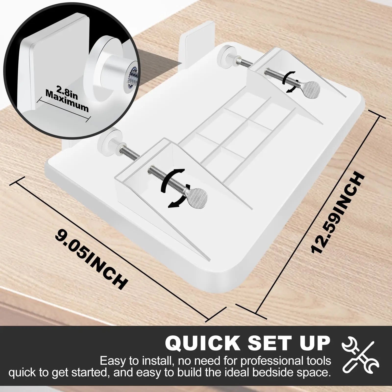 Bunk Shelf Organizer 