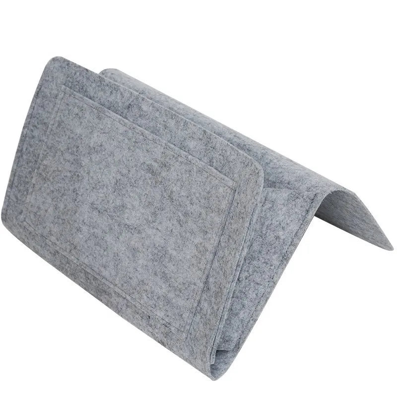 Felt Bedside & Sofa Storage Organizer – Dorm, Bedroom, or Living Room Caddy