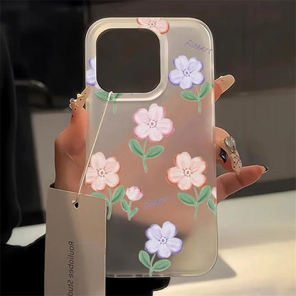 Transparent Matte TPU Shockproof Case for iPhone