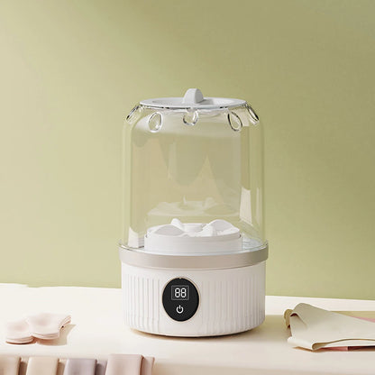 Mini Portable Washing Machine – USB Rechargeable Washer for Dorms & Travel