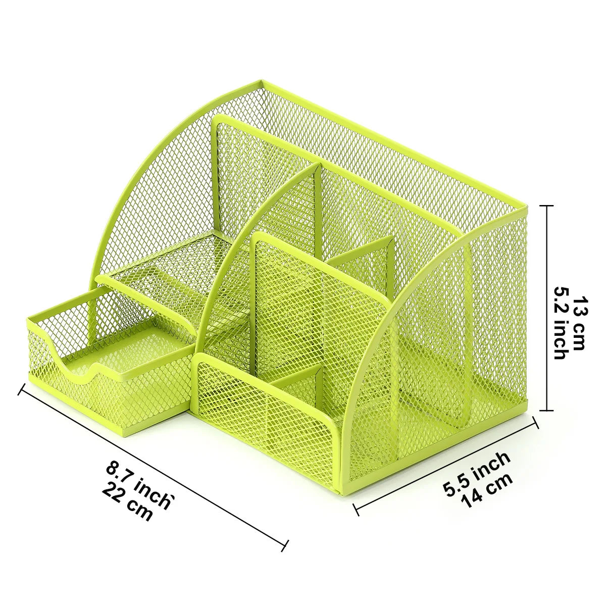 Large Capacity Metal Pen Holder