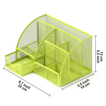 Large Capacity Metal Pen Holder