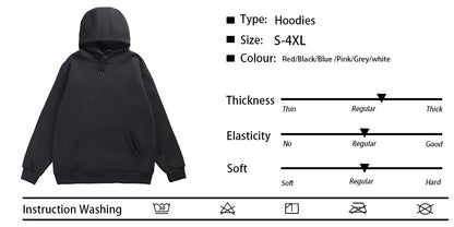 UniVibe Graphic Fleece Pullover Hoodie – Unisex Casual Sweatshirt
