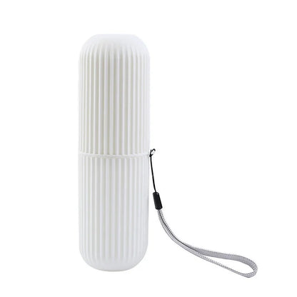 Portable Toothbrush Cup – Toothpaste Holder & Storage Case for Travel or Home Use