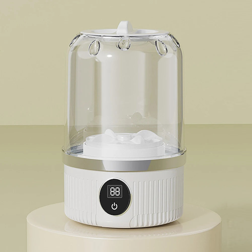 Mini Portable Washing Machine – USB Rechargeable Washer for Dorms & Travel