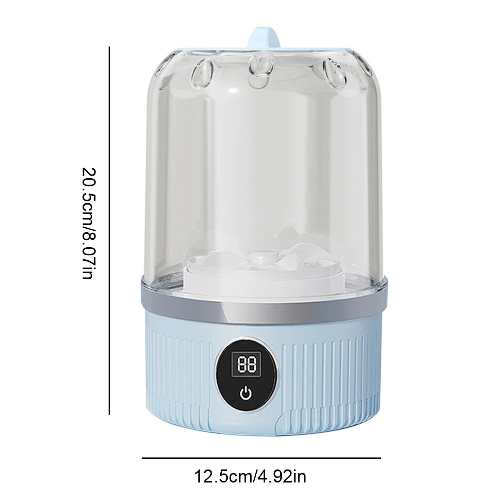 Mini Portable Washing Machine – USB Rechargeable Washer for Dorms & Travel