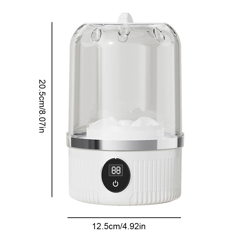 Mini Portable Washing Machine – USB Rechargeable Washer for Dorms & Travel