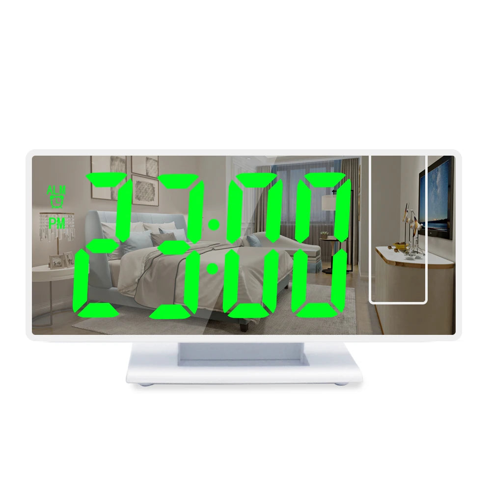 180° Projection LED Alarm Clock