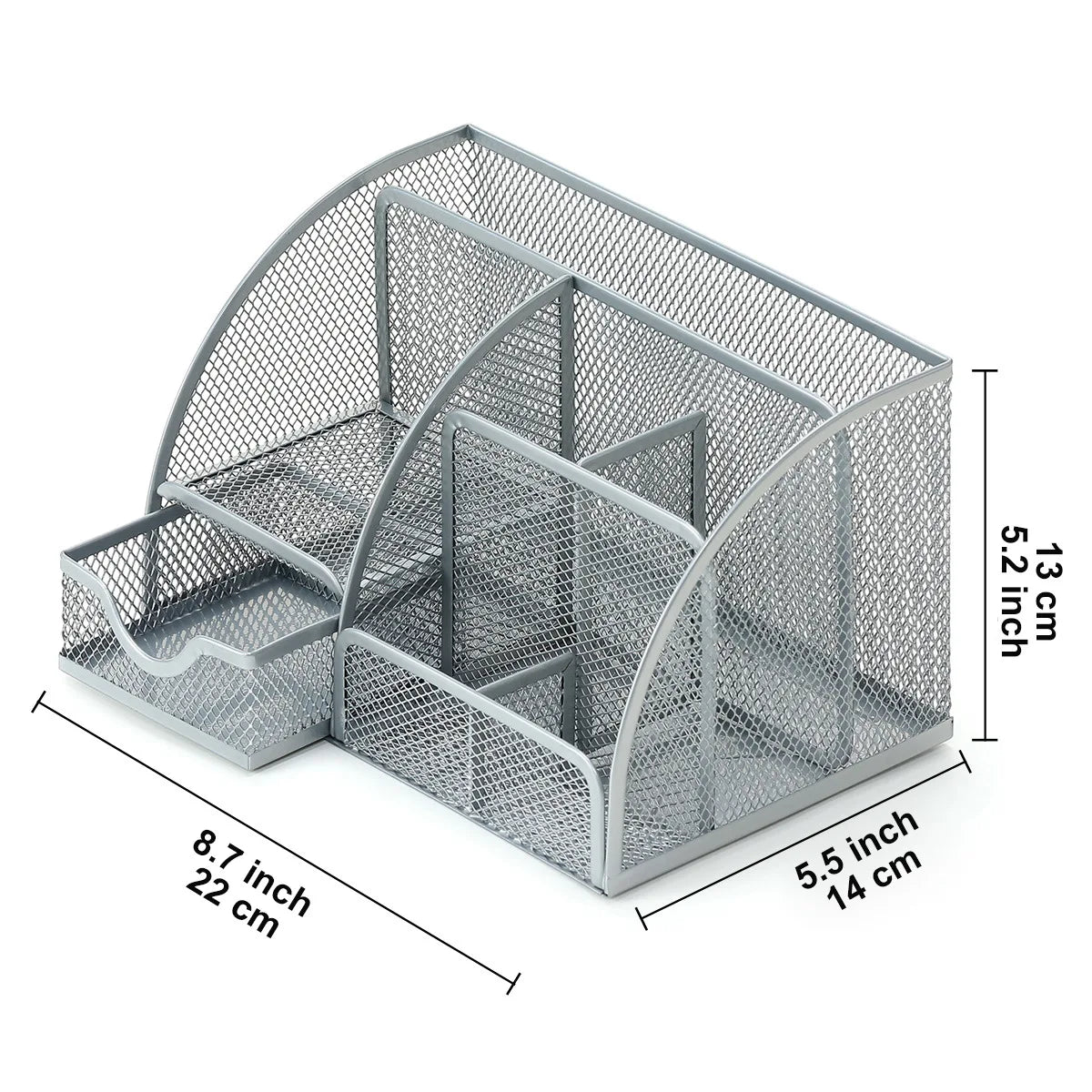 Large Capacity Metal Pen Holder