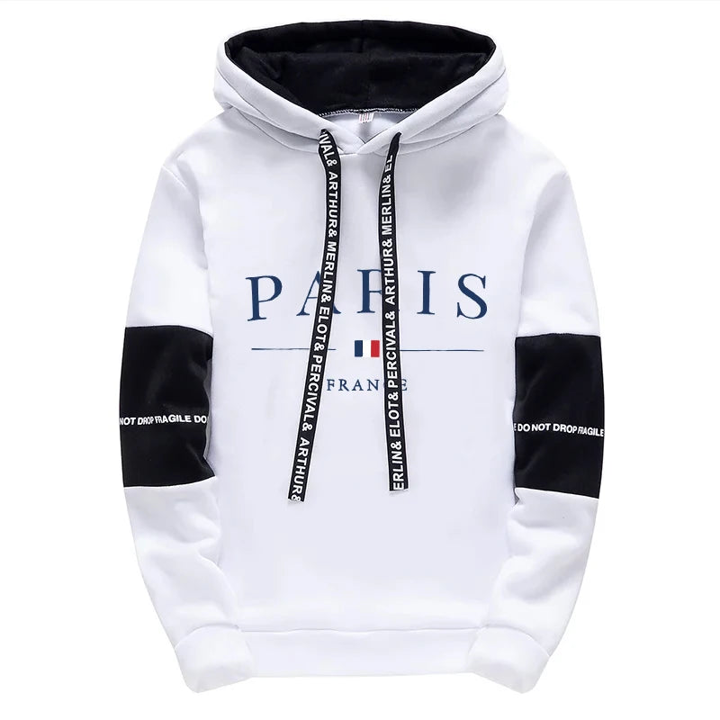 Paris Hoodie & Jogger Set – Men’s Casual Sportswear Tracksuit | UnivibeShop