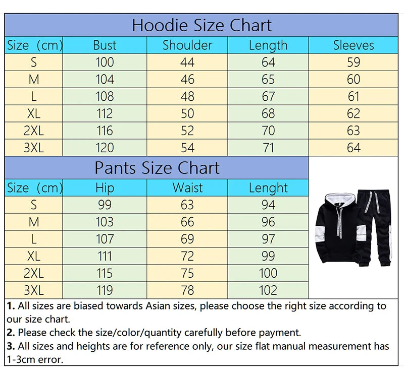 Paris Hoodie & Jogger Set – Men’s Casual Sportswear Tracksuit | UnivibeShop