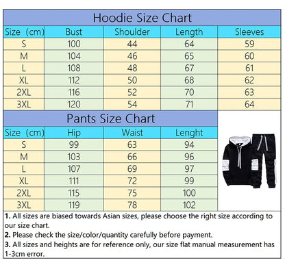 Paris Hoodie & Jogger Set – Men’s Casual Sportswear Tracksuit | UnivibeShop