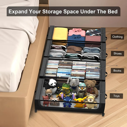 Under-bed storage boxes