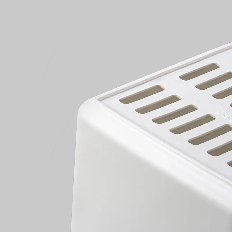 Portable Drainable Bath Basket – Large Capacity Shower Caddy for Dorm & Bathroom
