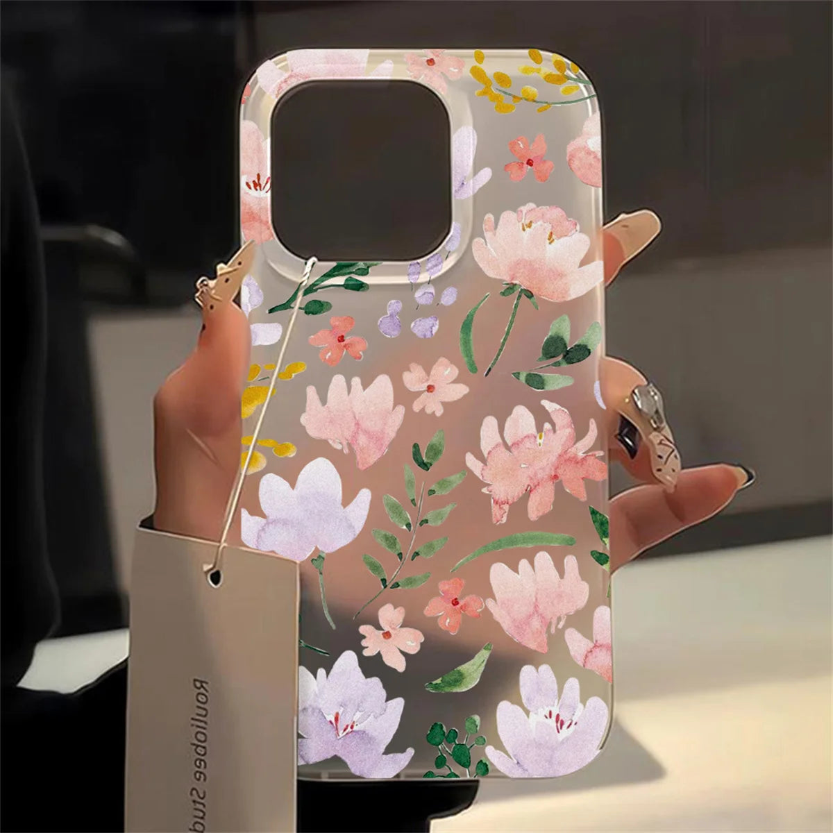 Transparent Matte TPU Shockproof Case for iPhone