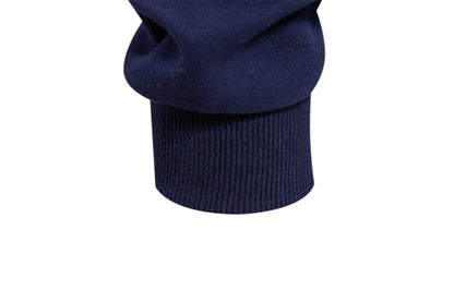 UniVibe Men’s Polo Neck Cotton Sweatshirt Autumn Casual & Social Wear