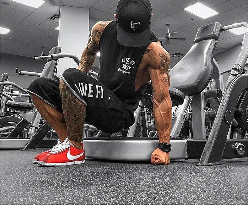 Men’s Cotton Gym Tank Top – Sleeveless, Athletic Fit, Breathable Comfort