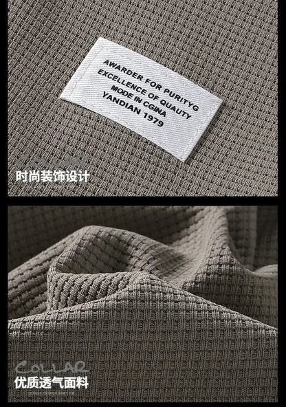 Men’s Summer Sports Set – Casual Short Sleeve T-Shirt & Shorts Outfit