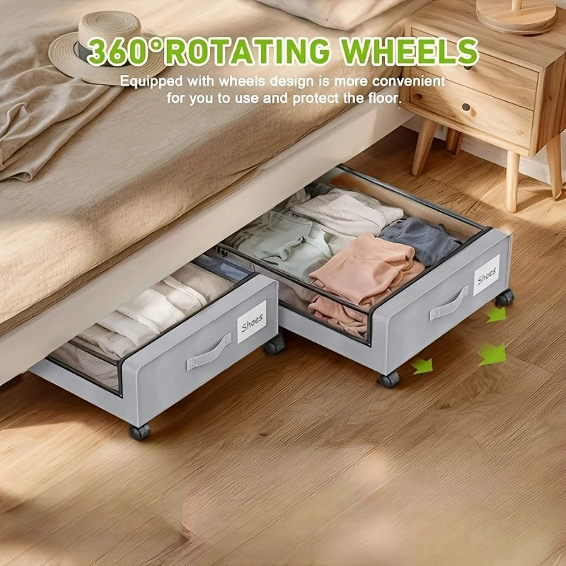 Under-bed storage boxes