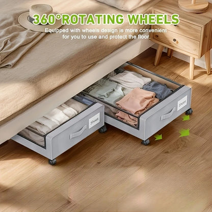 Under-bed storage boxes