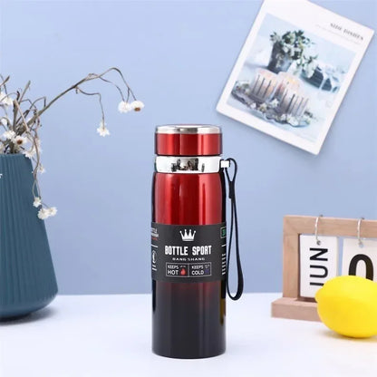 1L Stainless Steel Thermal Water Bottle – Hot & Cold Insulated Travel Thermos UniVibeshop.com