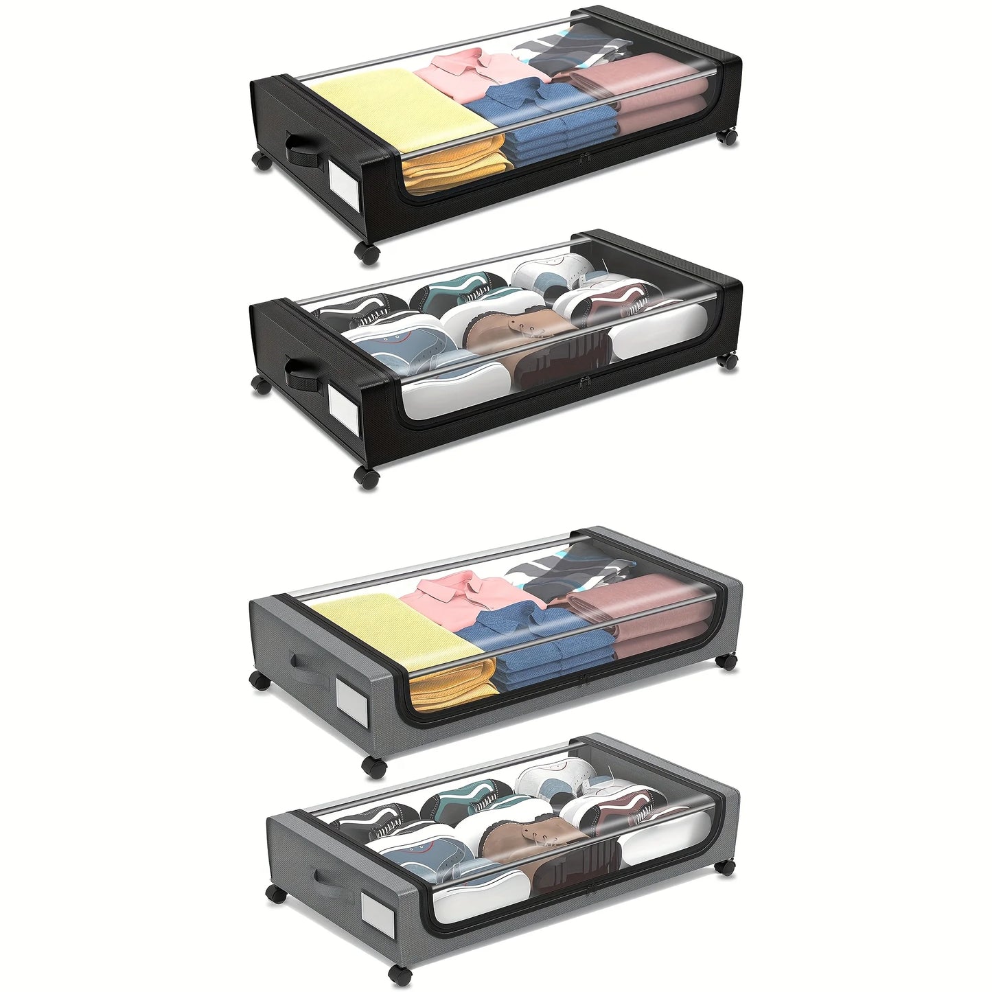 Under-bed storage boxes