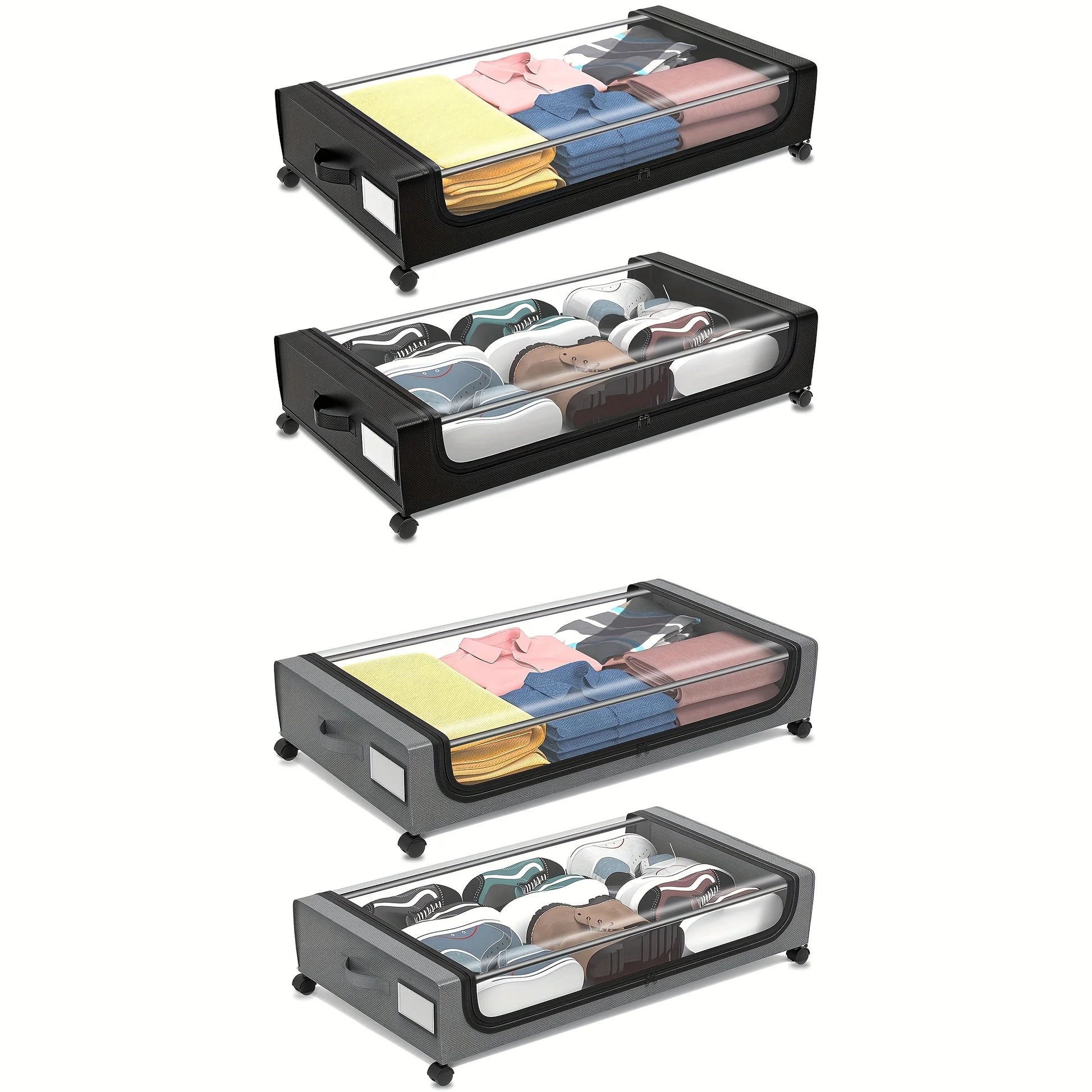 Under-bed storage boxes